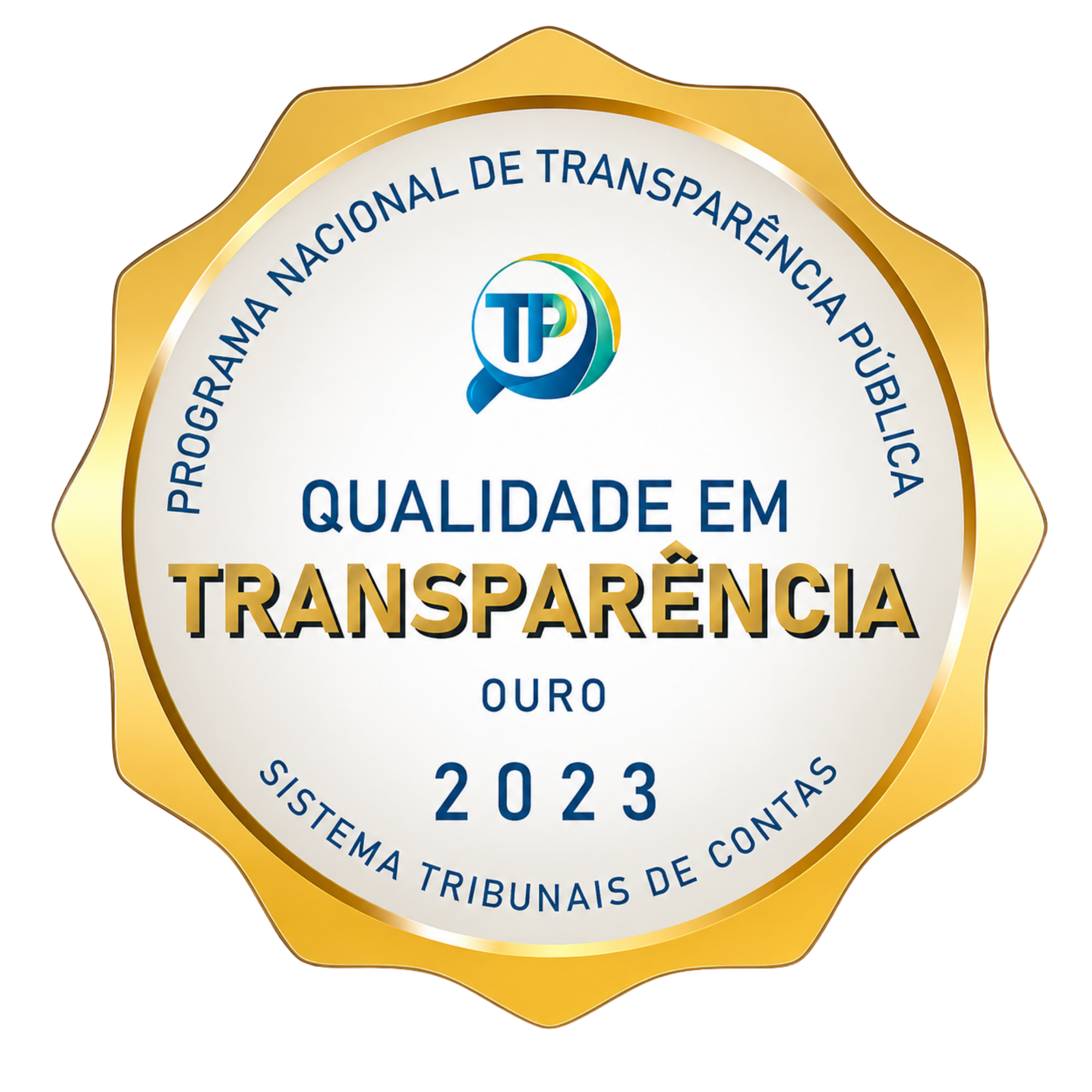 Qualidade em Transparência Ouro 2023 — PNTP/Sistema Tribunais de Contas